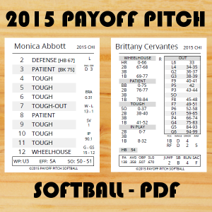 Payoff Pitch Softball PDF Version – Sideline Strategy Games